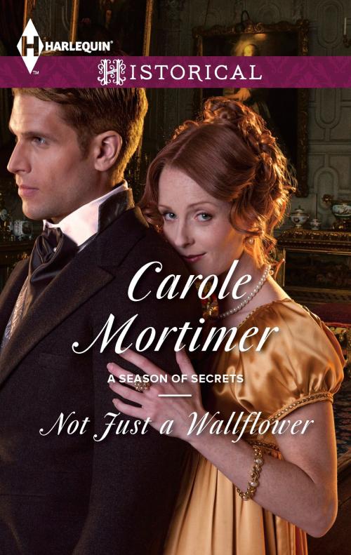 Cover of the book Not Just a Wallflower by Carole Mortimer, Harlequin