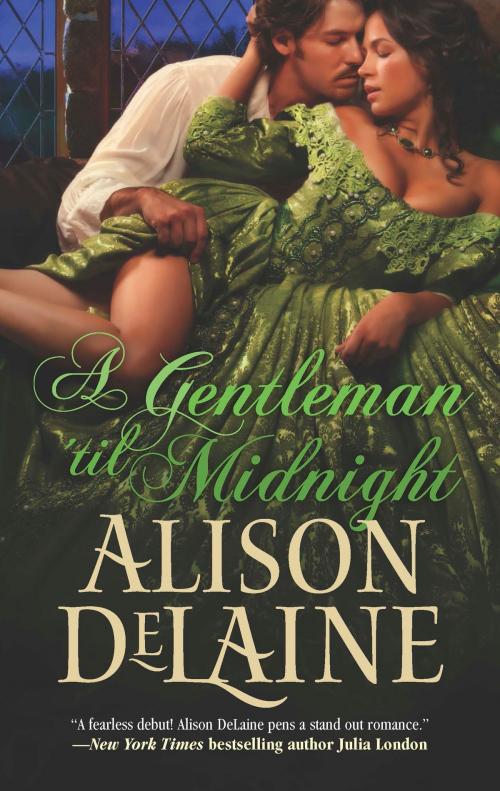 Cover of the book A Gentleman 'Til Midnight by Alison DeLaine, HQN Books