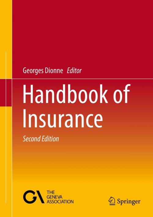 Cover of the book Handbook of Insurance by , Springer New York
