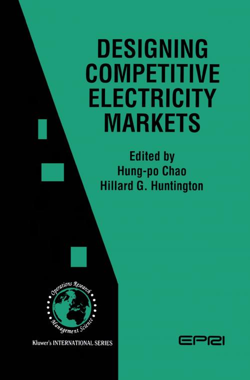 Cover of the book Designing Competitive Electricity Markets by , Springer US
