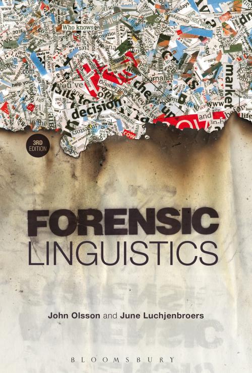 Cover of the book Forensic Linguistics by John Olsson, June Luchjenbroers, Bloomsbury Publishing