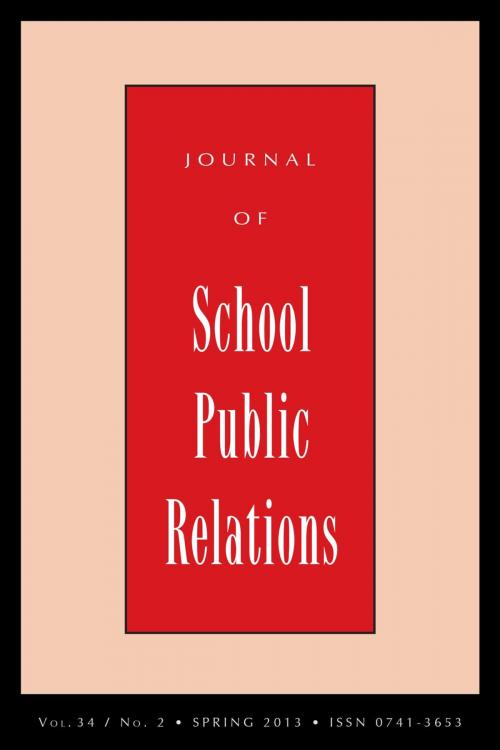 Cover of the book JSPR Vol 34-N2 by Journal of School Public Relations, Rowman & Littlefield Publishers