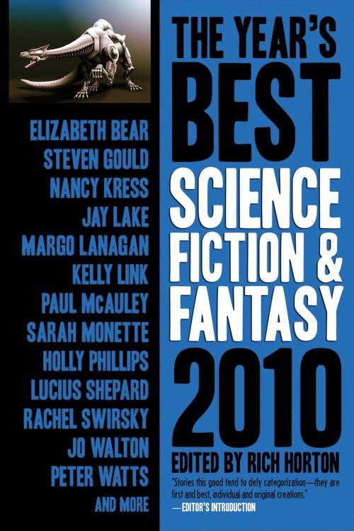 Cover of the book The Year's Best Science Fiction & Fantasy, 2010 Edition by Rich Horton, Prime Books