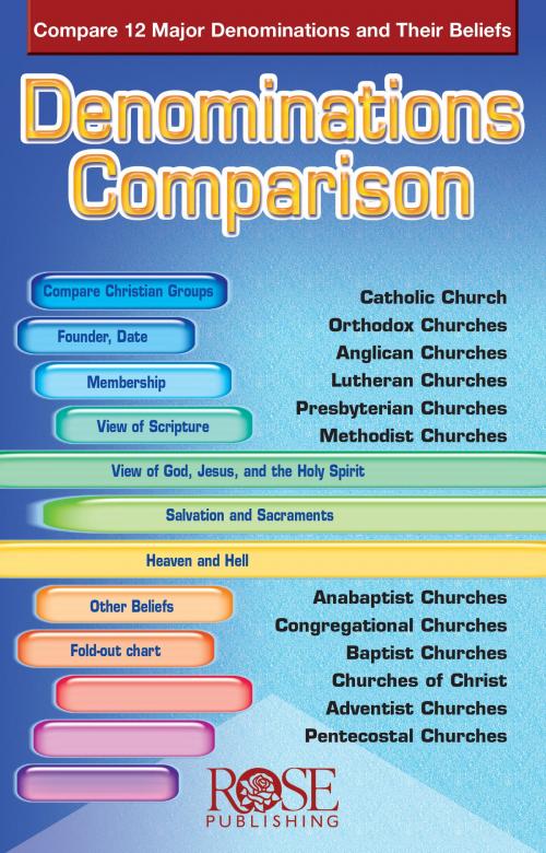 Cover of the book Denominations Comparison by Rose Publishing, Rose Publishing, Inc.
