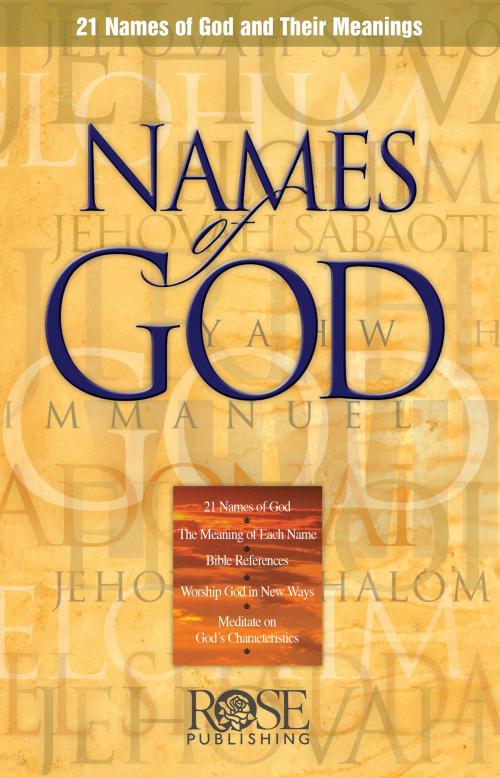 Cover of the book Names of God by Rose Publishing, Rose Publishing, Inc.