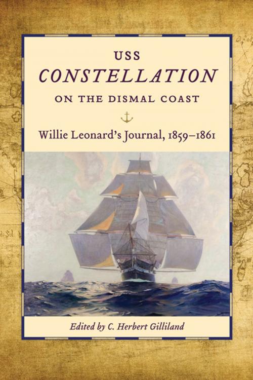 Cover of the book USS Constellation on the Dismal Coast by William N. Still Jr., University of South Carolina Press