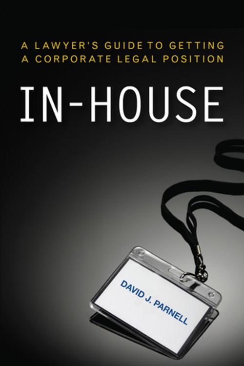 Cover of the book In-House by David J. Parnell, American Bar Association