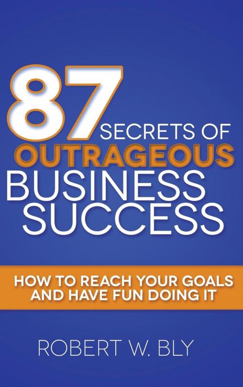 Cover of the book 87 Secrets of Outrageous Business Success by Robert W. Bly, Morgan James Publishing