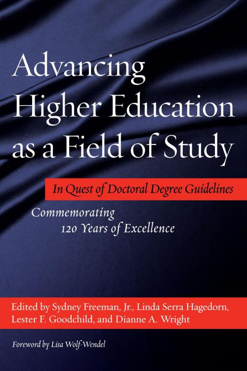 Cover of the book Advancing Higher Education as a Field of Study by , Stylus Publishing