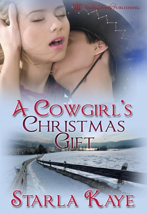 Cover of the book A Cowgirl's Christmas Gift by Starla Kaye, Blushing