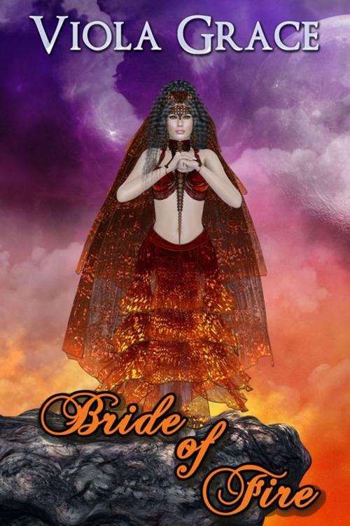 Cover of the book Bride of Fire by Viola Grace, eXtasy Books Inc