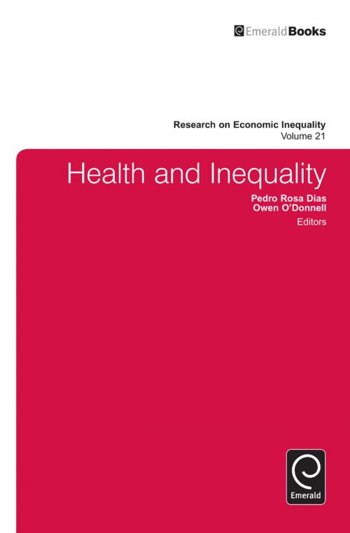 Cover of the book Health and Inequality by John A. Bishop, Juan Gabriel Rodriguez, Emerald Group Publishing Limited