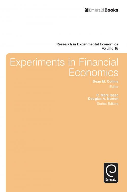 Cover of the book Experiments in Financial Economics by Sean M. Collins, Emerald Group Publishing Limited