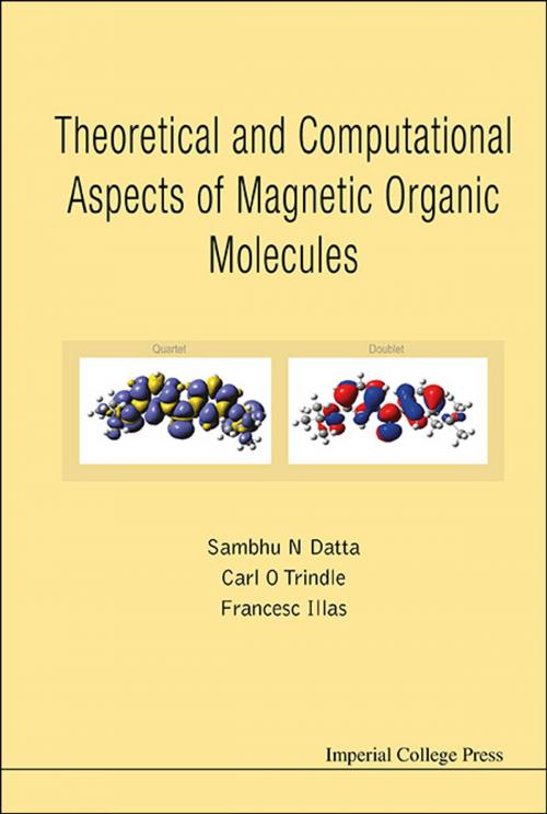 Cover of the book Theoretical and Computational Aspects of Magnetic Organic Molecules by Sambhu N Datta, Carl O Trindle, Francesc Illas, World Scientific Publishing Company