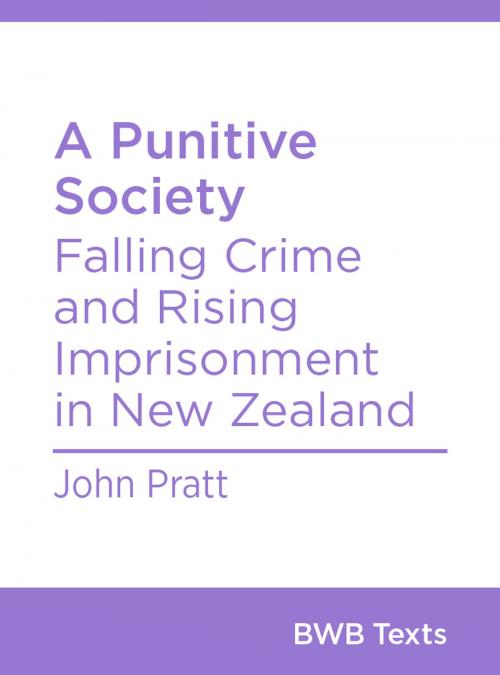 Cover of the book A Punitive Society by John Pratt, Bridget Williams Books