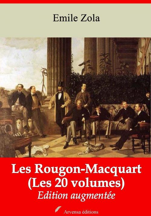 Cover of the book Les Rougon-Macquart (Les 20 volumes) by Emile Zola, Arvensa Editions