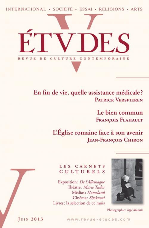 Cover of the book Etudes Juin 2013 by Collectif, SER