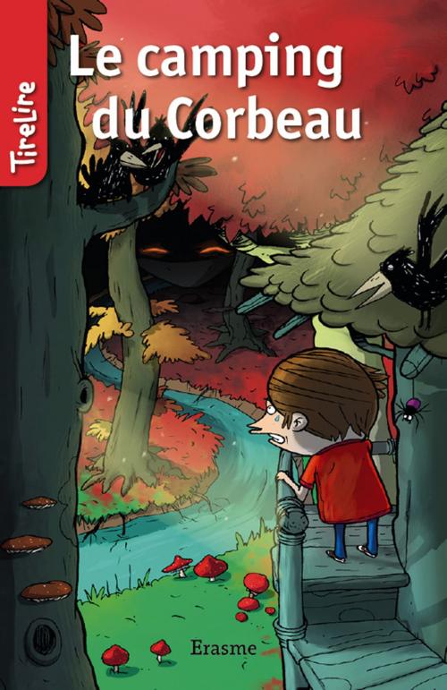Cover of the book Le camping du Corbeau by Stefan Boonen, TireLire, Erasme