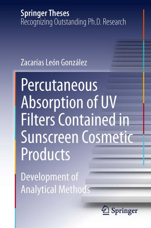 Cover of the book Percutaneous Absorption of UV Filters Contained in Sunscreen Cosmetic Products by Zacarías León González, Springer International Publishing