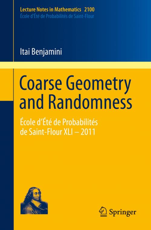 Cover of the book Coarse Geometry and Randomness by Itai Benjamini, Springer International Publishing