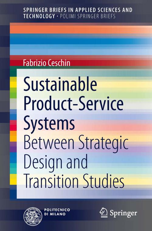 Cover of the book Sustainable Product-Service Systems by Fabrizio Ceschin, Springer International Publishing