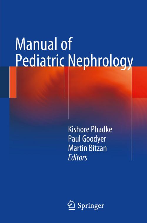 Cover of the book Manual of Pediatric Nephrology by , Springer Berlin Heidelberg