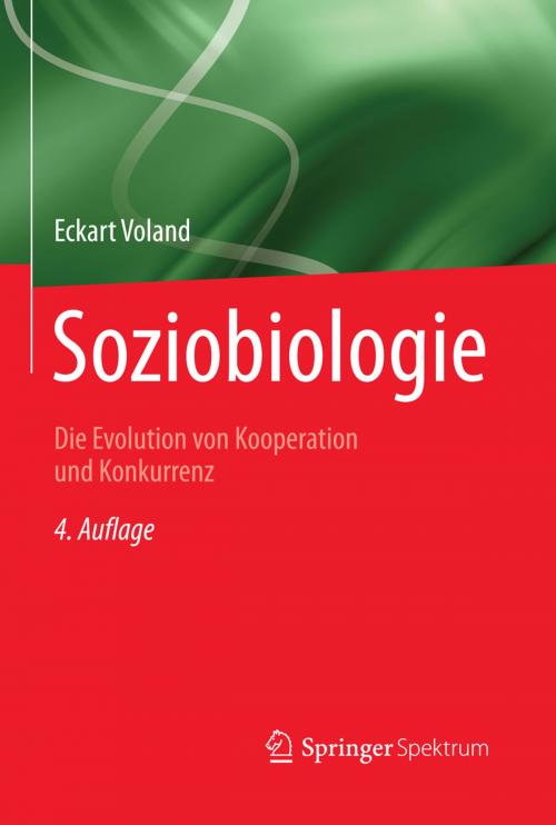Cover of the book Soziobiologie by Eckart Voland, Springer Berlin Heidelberg