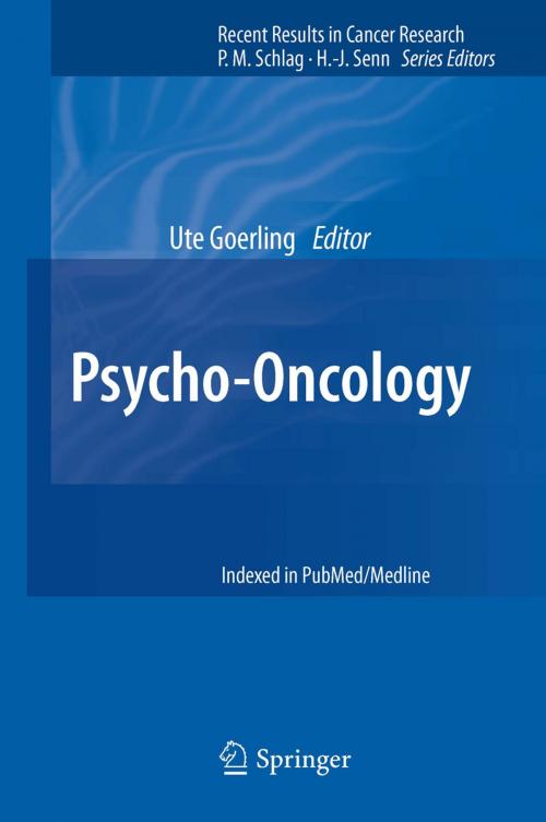 Cover of the book Psycho-Oncology by , Springer Berlin Heidelberg