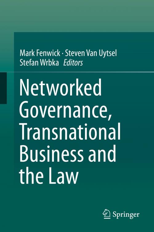 Cover of the book Networked Governance, Transnational Business and the Law by , Springer Berlin Heidelberg