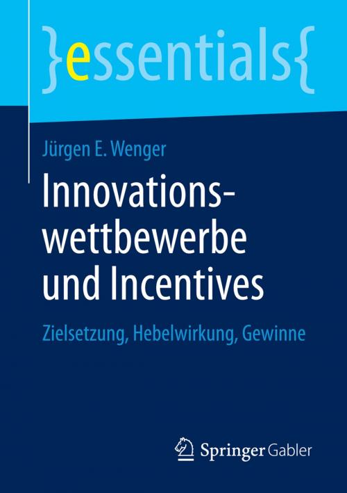 Cover of the book Innovationswettbewerbe und Incentives by Jürgen E. Wenger, Springer Fachmedien Wiesbaden