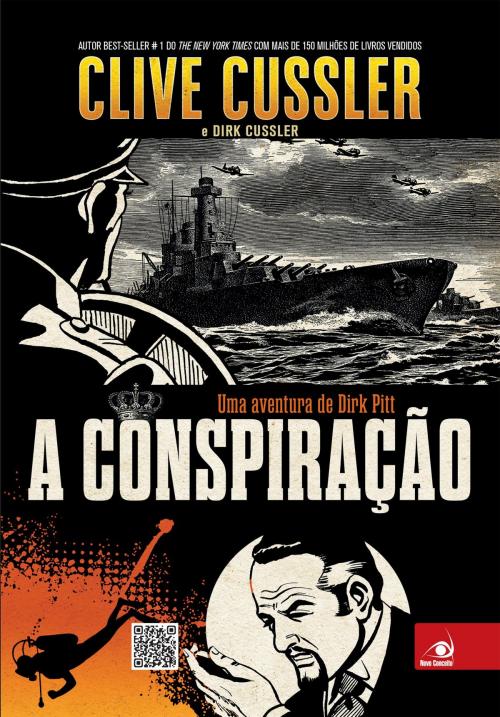 Cover of the book A conspiração by Clive Cussler, Editora Novo Conceito