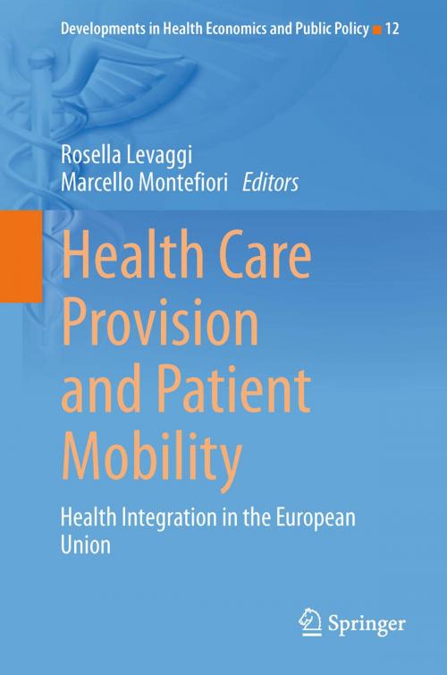 Cover of the book Health Care Provision and Patient Mobility by , Springer Milan