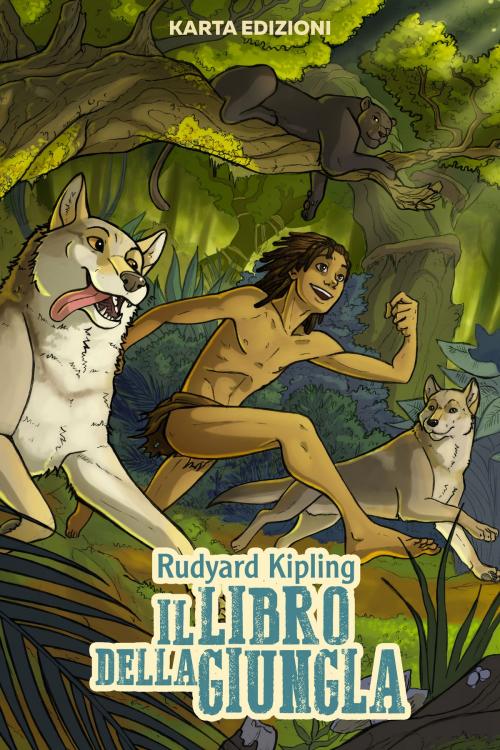 Cover of the book Il libro della giungla by Rudyard Kipling, Karta Edizioni