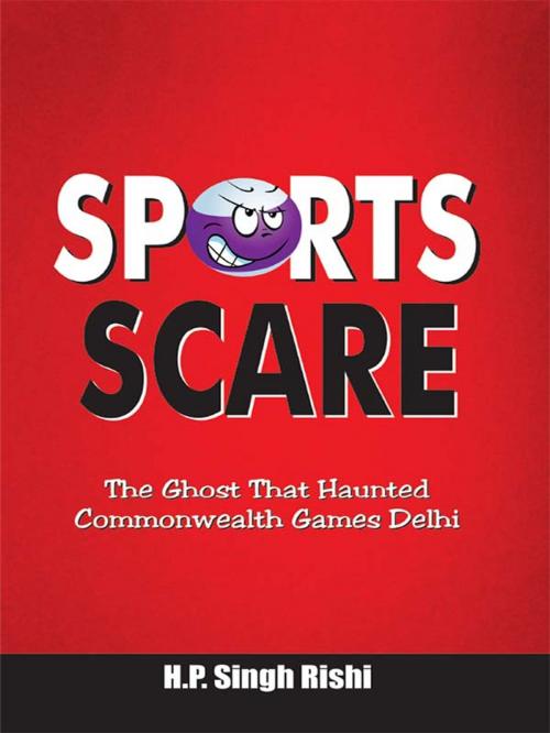 Cover of the book Sports Scare by H.P. Singh Rishi, Diamond Pocket Books (P) Ltd.