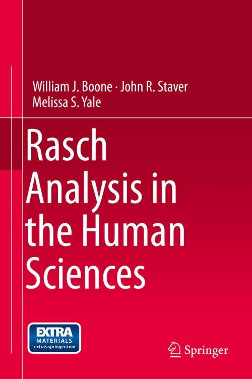 Cover of the book Rasch Analysis in the Human Sciences by William J. Boone, John R. Staver, Melissa S. Yale, Springer Netherlands