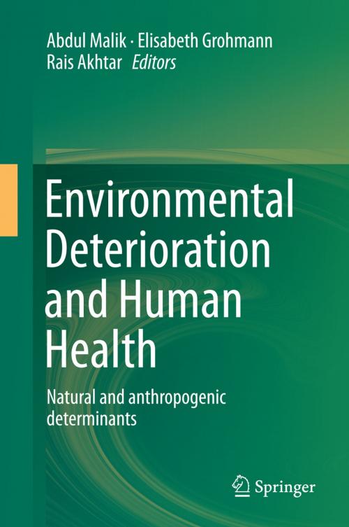 Cover of the book Environmental Deterioration and Human Health by , Springer Netherlands