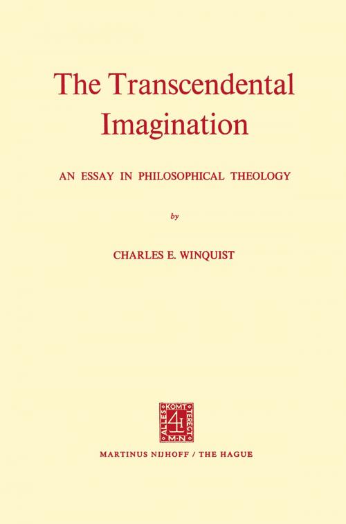 Cover of the book The transcendental imagination by Charles E. Winquist, Springer Netherlands