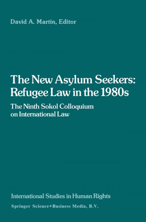 Cover of the book The New Asylum Seekers: Refugee Law in the 1980s by , Springer Netherlands