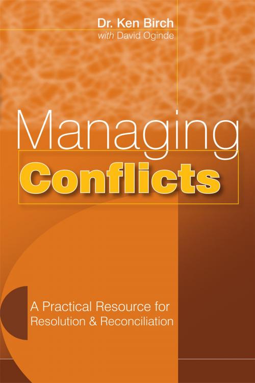 Cover of the book Managing Conflicts by Dr. Ken Birch, Andrews UK