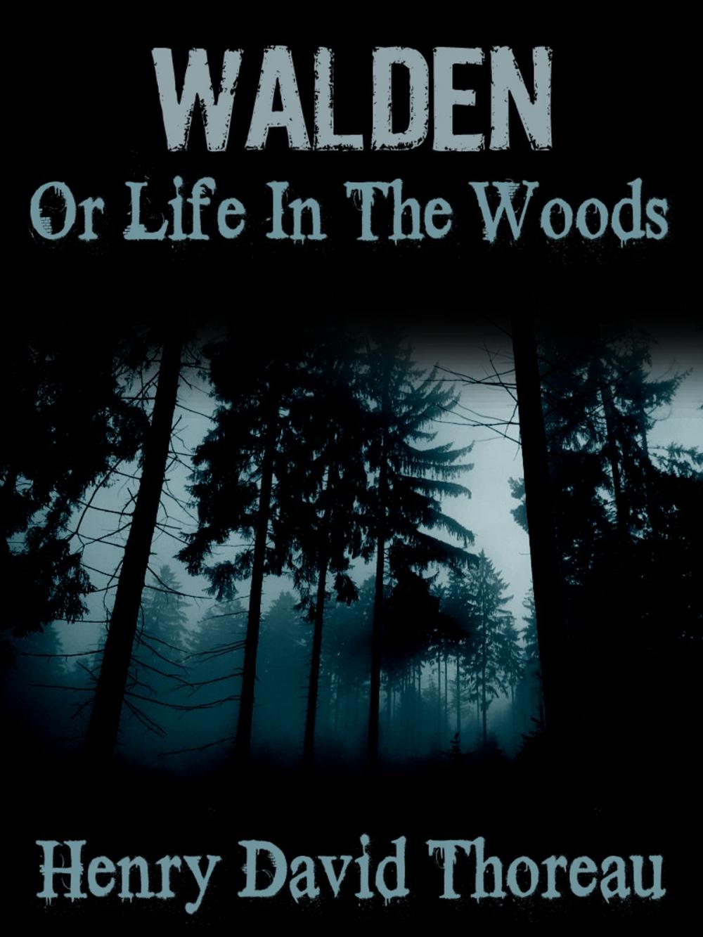 Big bigCover of Walden Or Life In The Woods