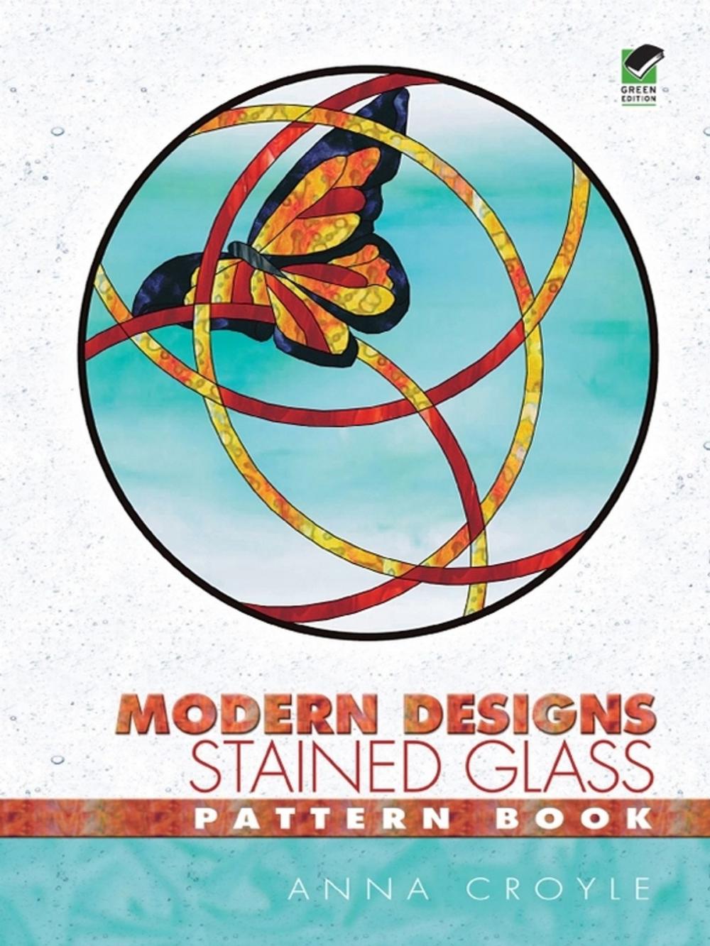 Big bigCover of Modern Designs Stained Glass Pattern Book