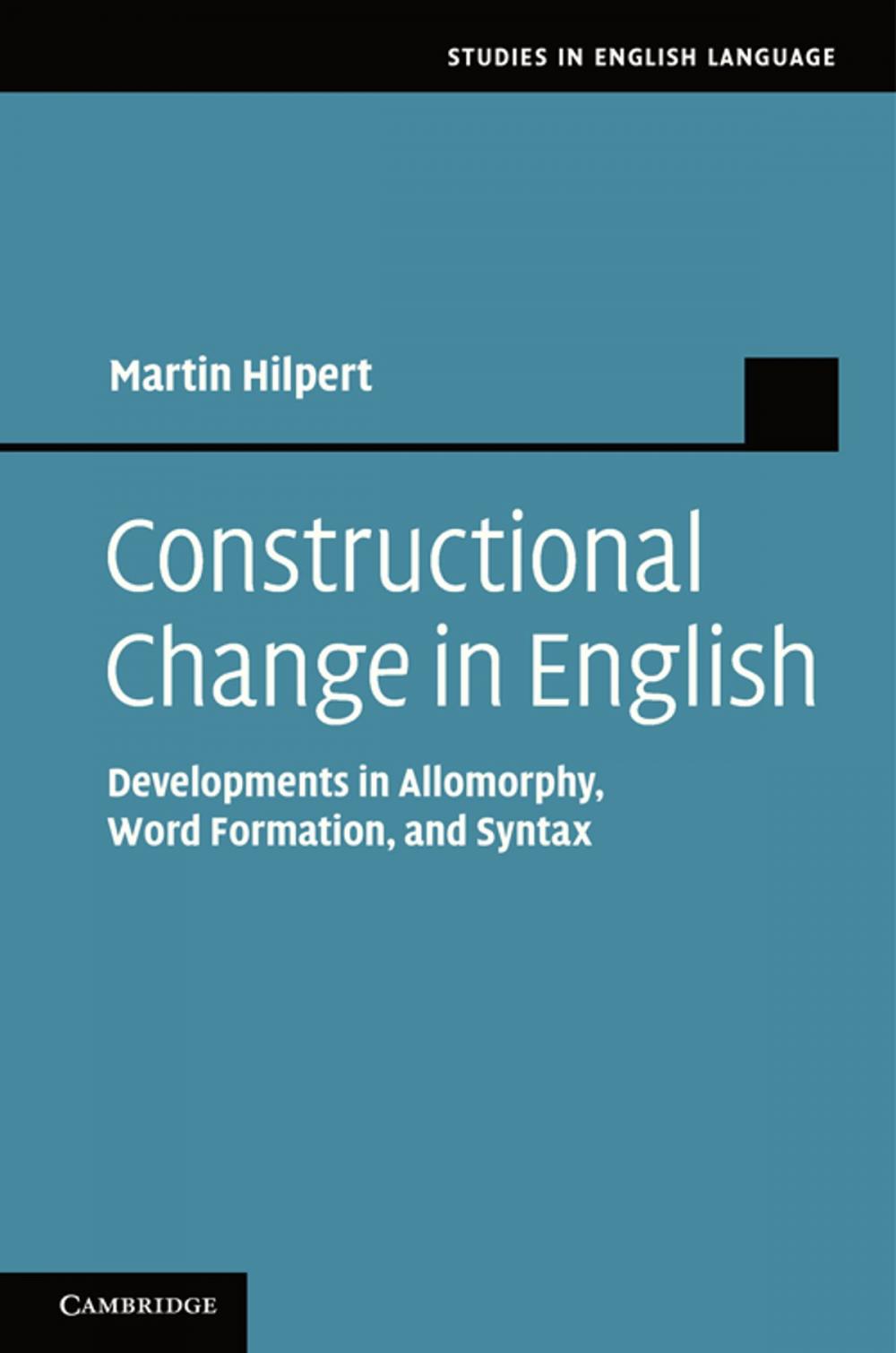 Big bigCover of Constructional Change in English