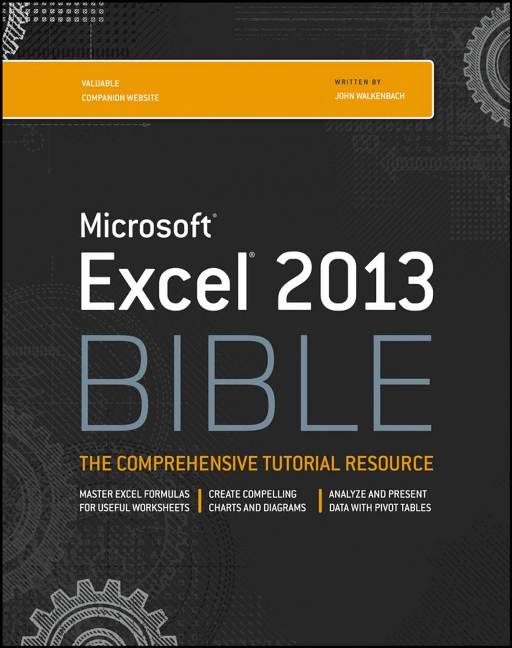 Big bigCover of Excel 2013 Bible