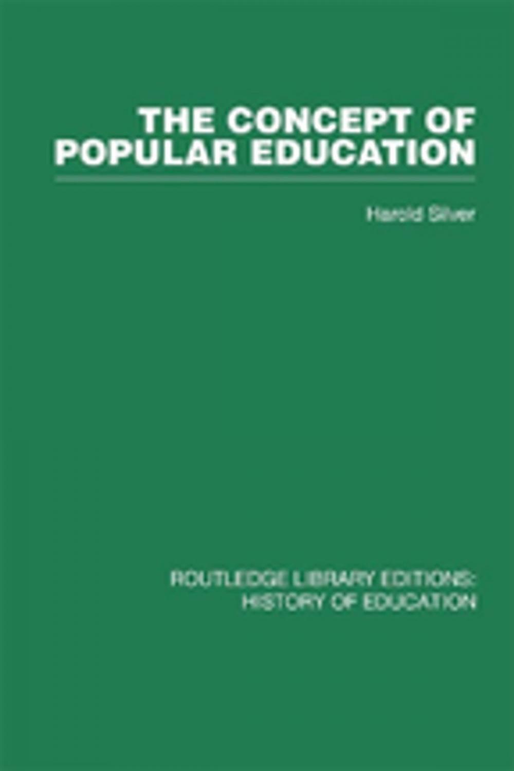 Big bigCover of The Concept of Popular Education