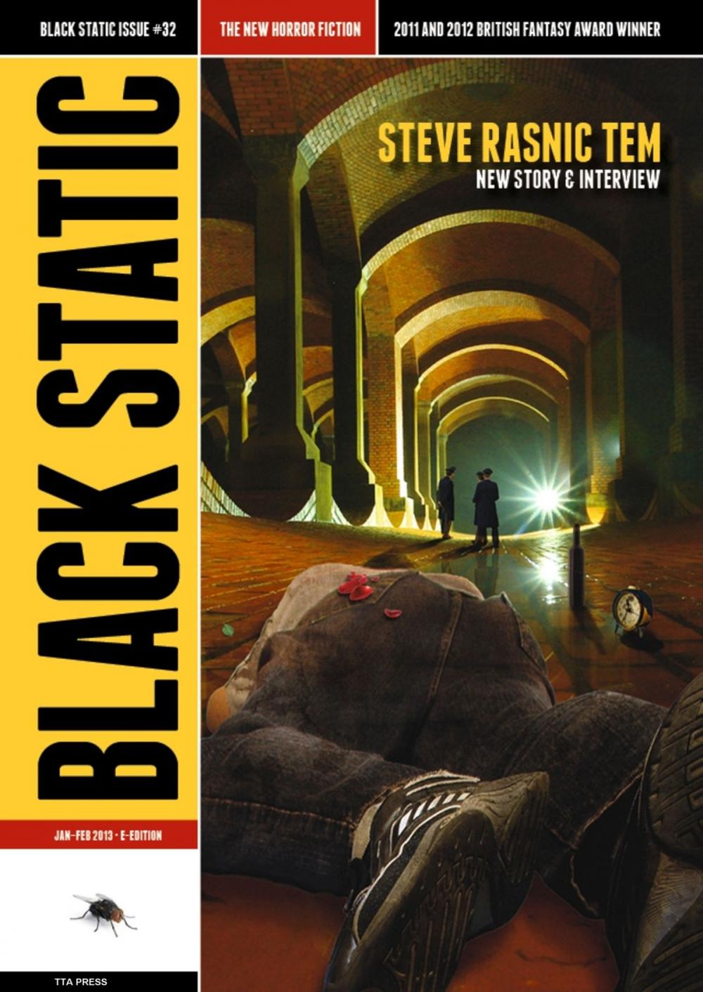 Big bigCover of Black Static #32 Horror Magazine