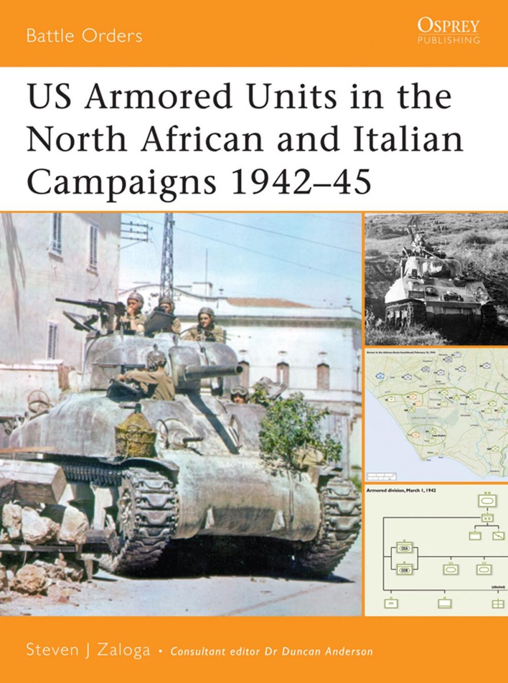 Big bigCover of US Armored Units in the North African and Italian Campaigns 1942–45