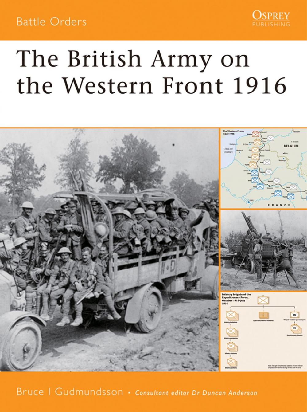 Big bigCover of The British Army on the Western Front 1916