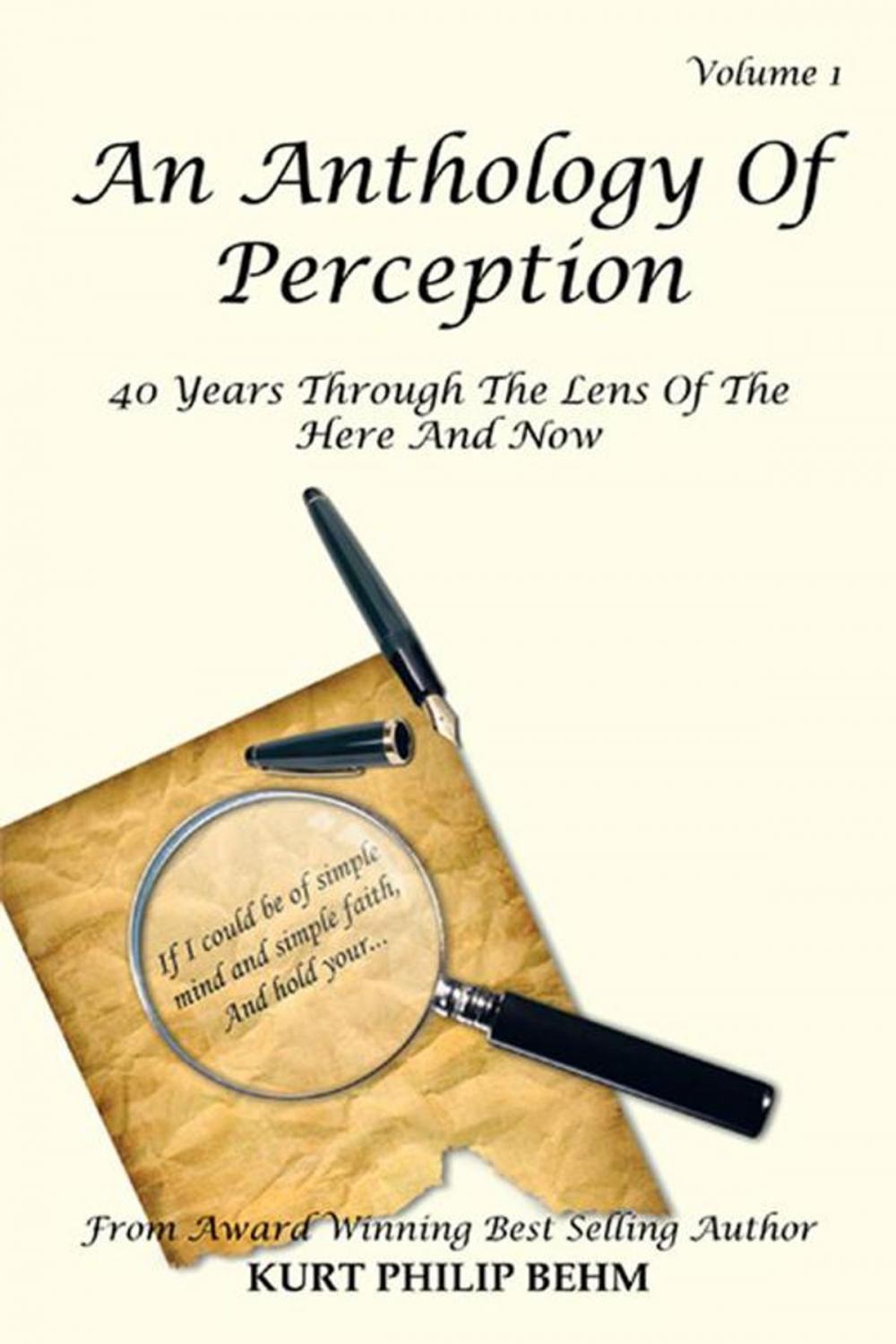 Big bigCover of An Anthology of Perception Vol. 1