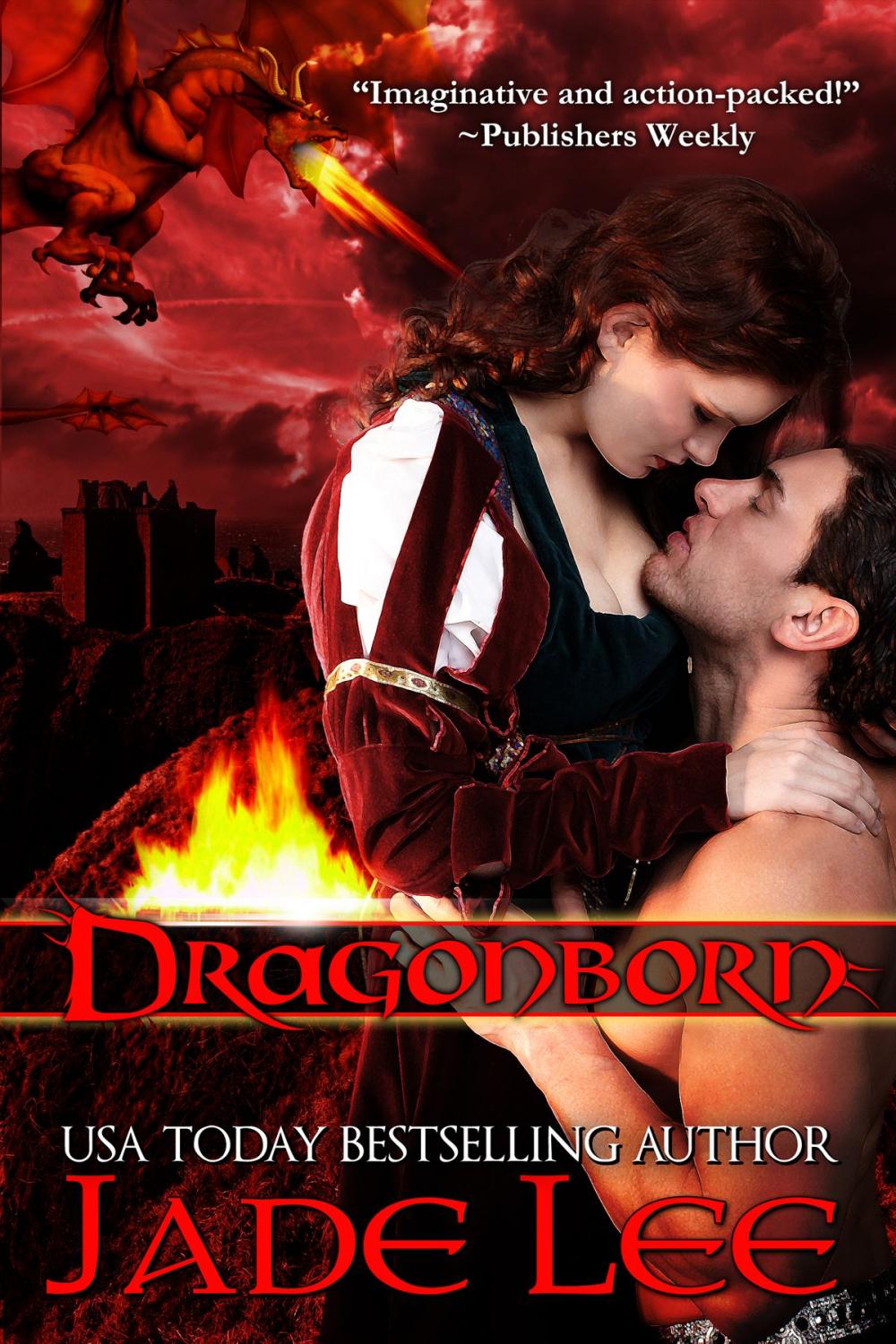 Big bigCover of Dragonborn (The Jade Lee Romantic Fantasies, Book 1)