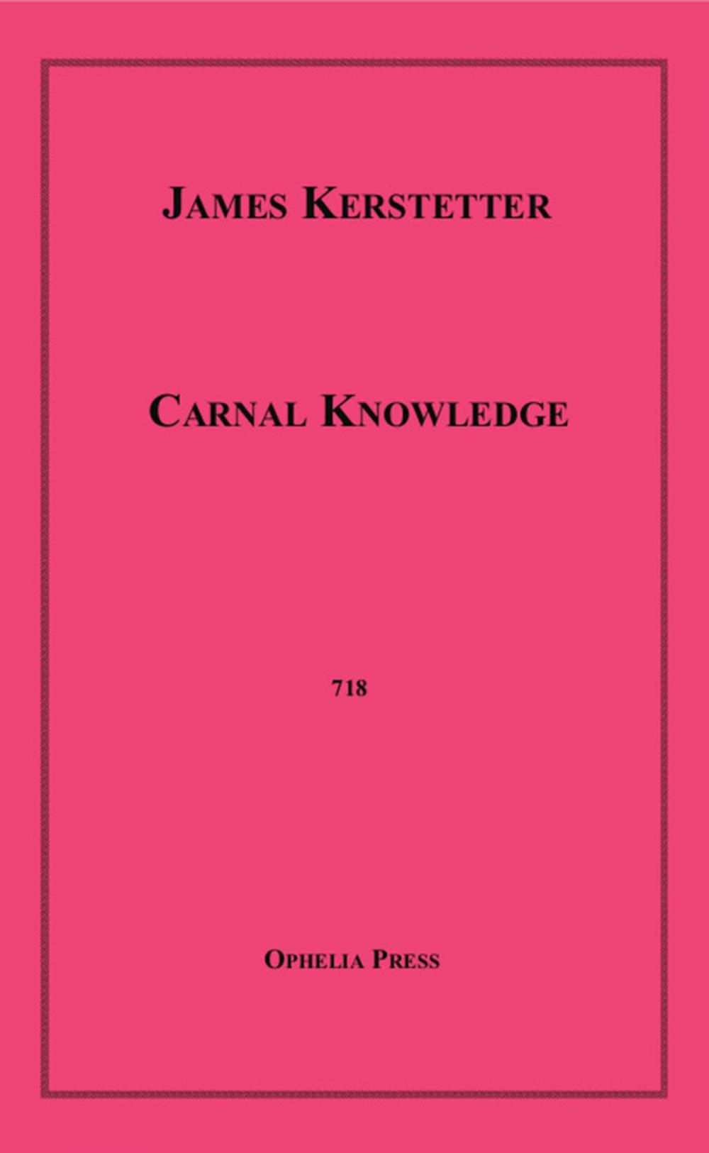 Big bigCover of Carnal Knowledge